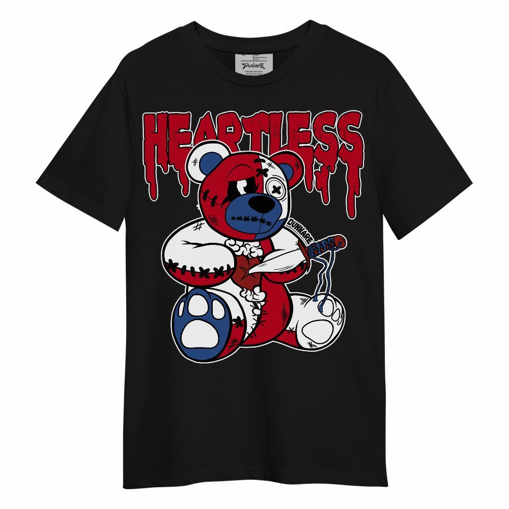 Shirt To Match Air Griffey Max Black Red Navy Blue 1s - Heartless Bear Unisex Shirt
