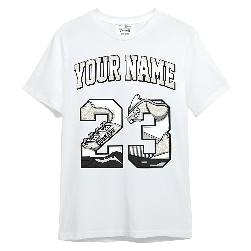 Shirt To Match Retro Pure Money 3s - Custom Name 23 5s Graphic