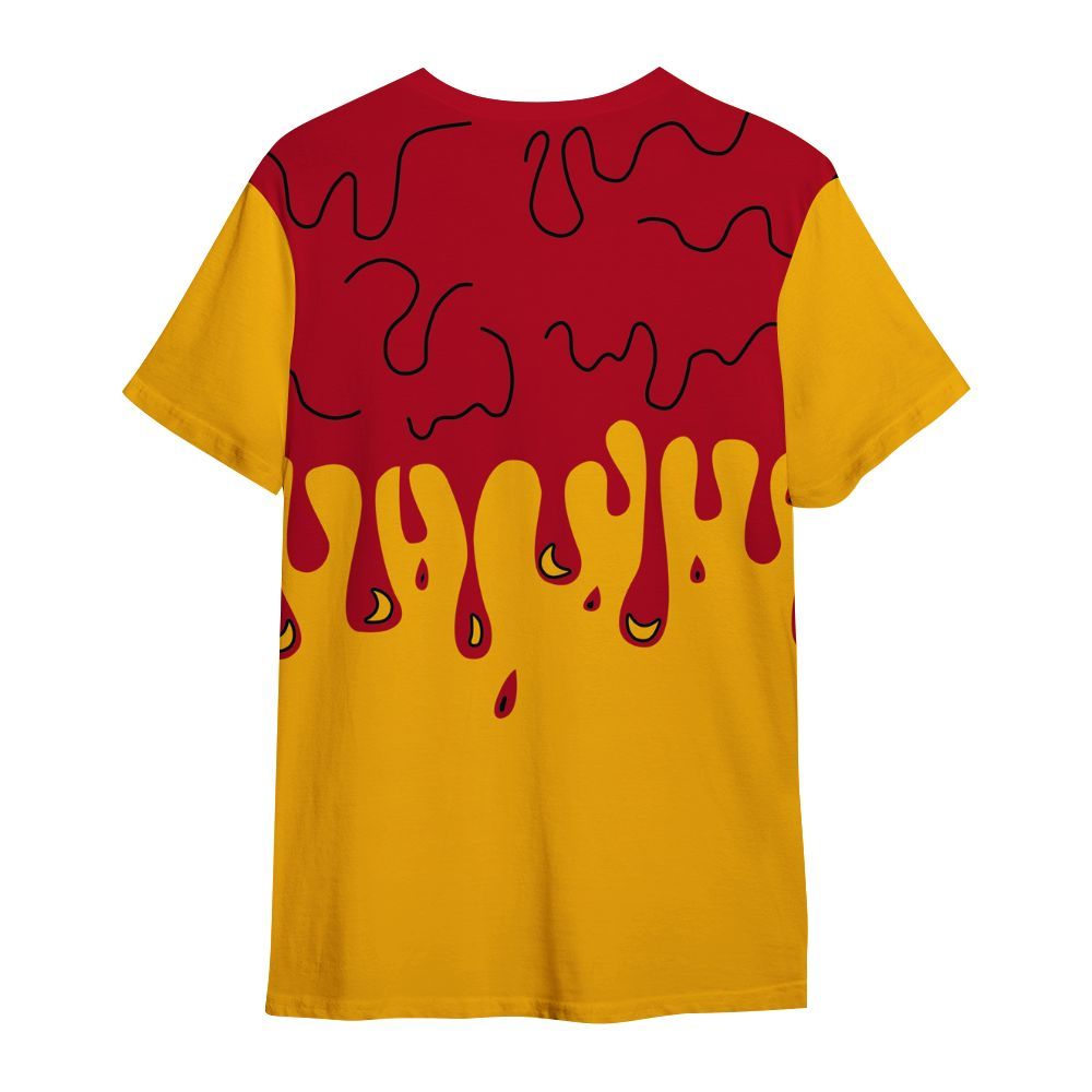 Shirt To Match Cardinal 7s - Snake Trust No One Drip All Over Print