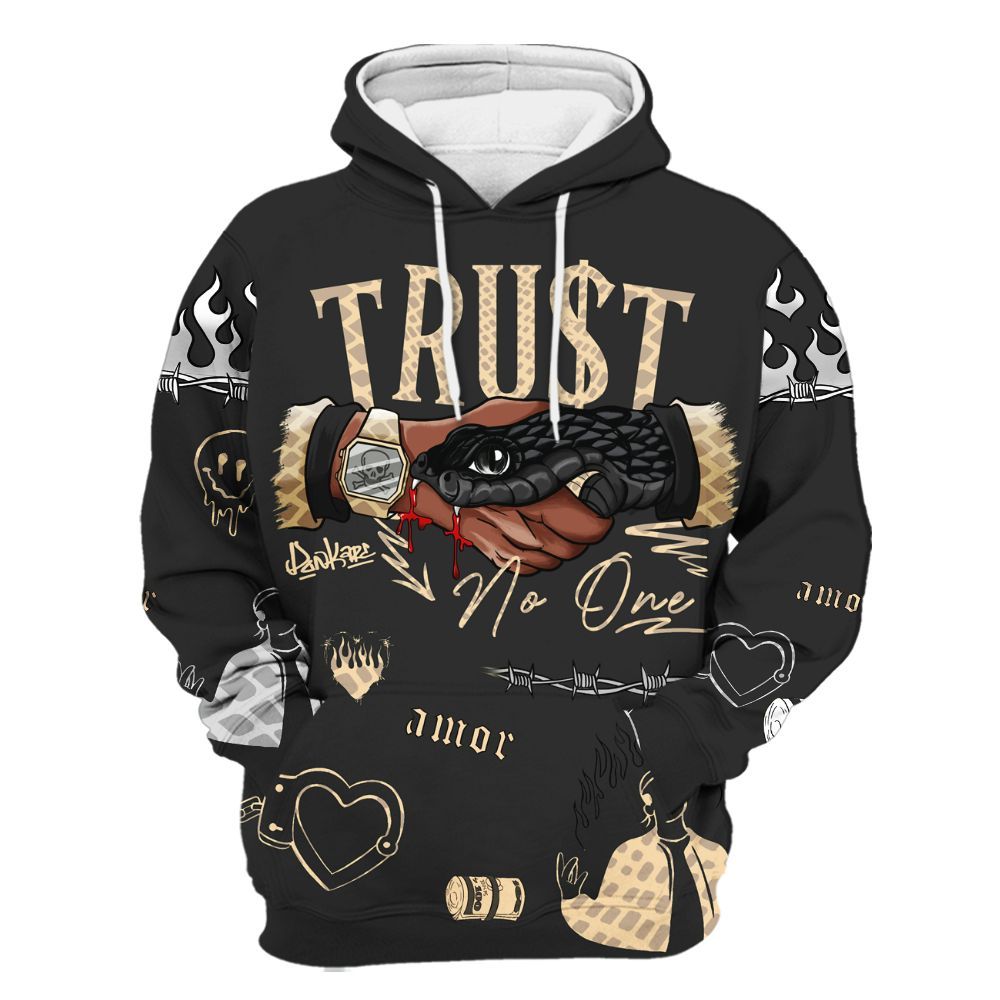 Hoodie To Match Kobe 9 EM Mambacita - Snake Trust No One All Over Print