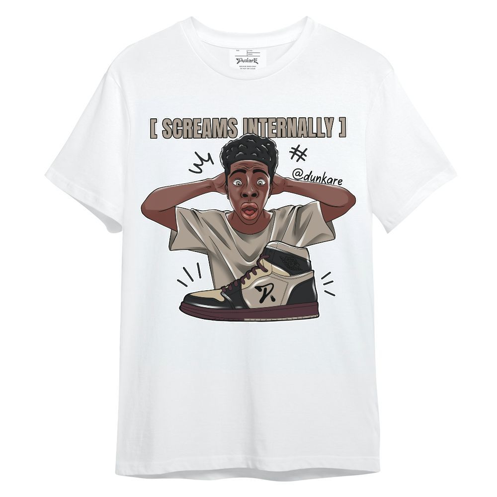 Shirt To Match AMM Retro Phantom 4s - Scream Internally Unisex Shirt