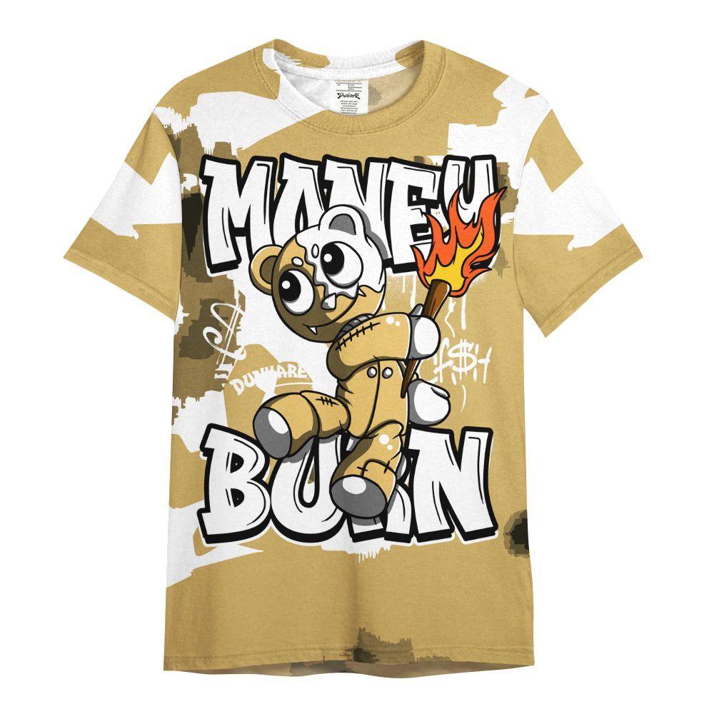 Shirt To Match Craft Paris 6s - Money Burn Retro All Over Print
