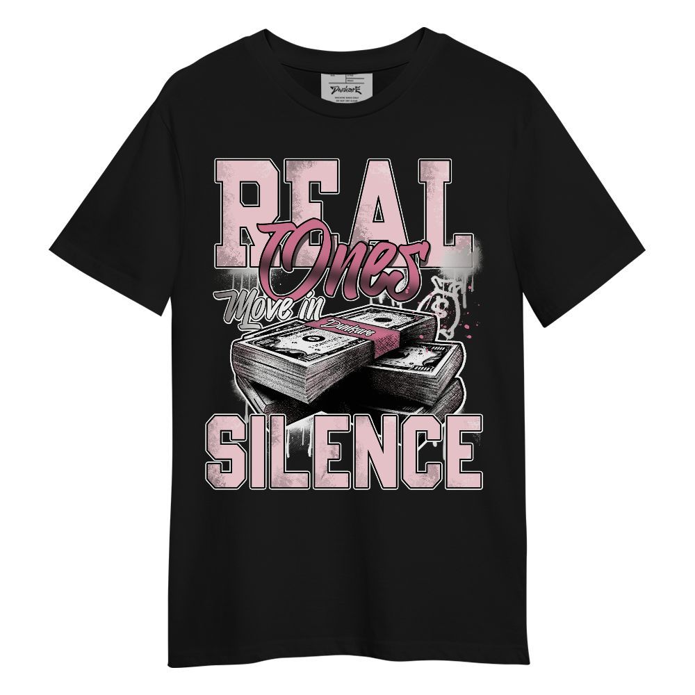 Shirt To Match GS Pearl Pink 12s - Move In Silence Money Graphic