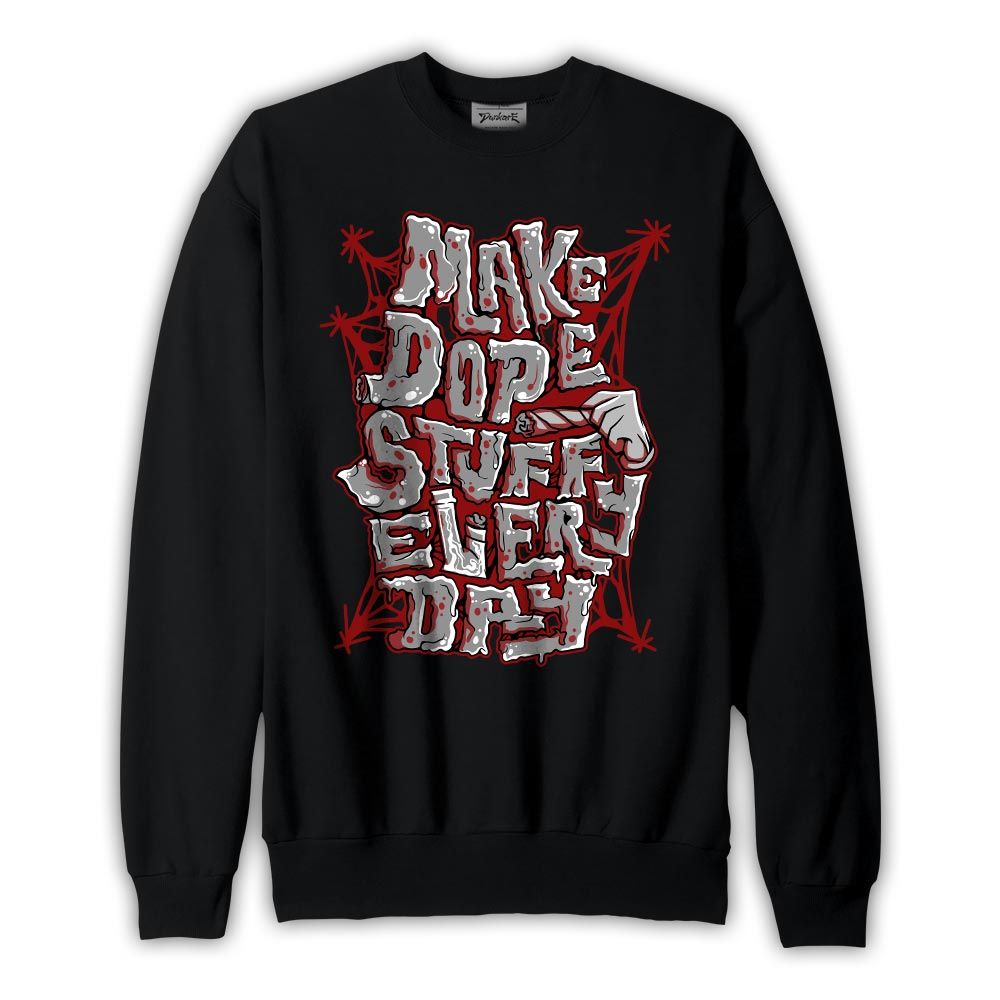 Sweatshirt To match 12 Red Taxi Sweatshirt -MAKE DOPE Graphic 2904 PAT