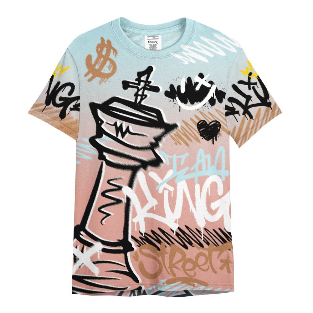Shirt To Match Dunk Low Glacier Arctic - Street King Chess Streetwear All Over Print