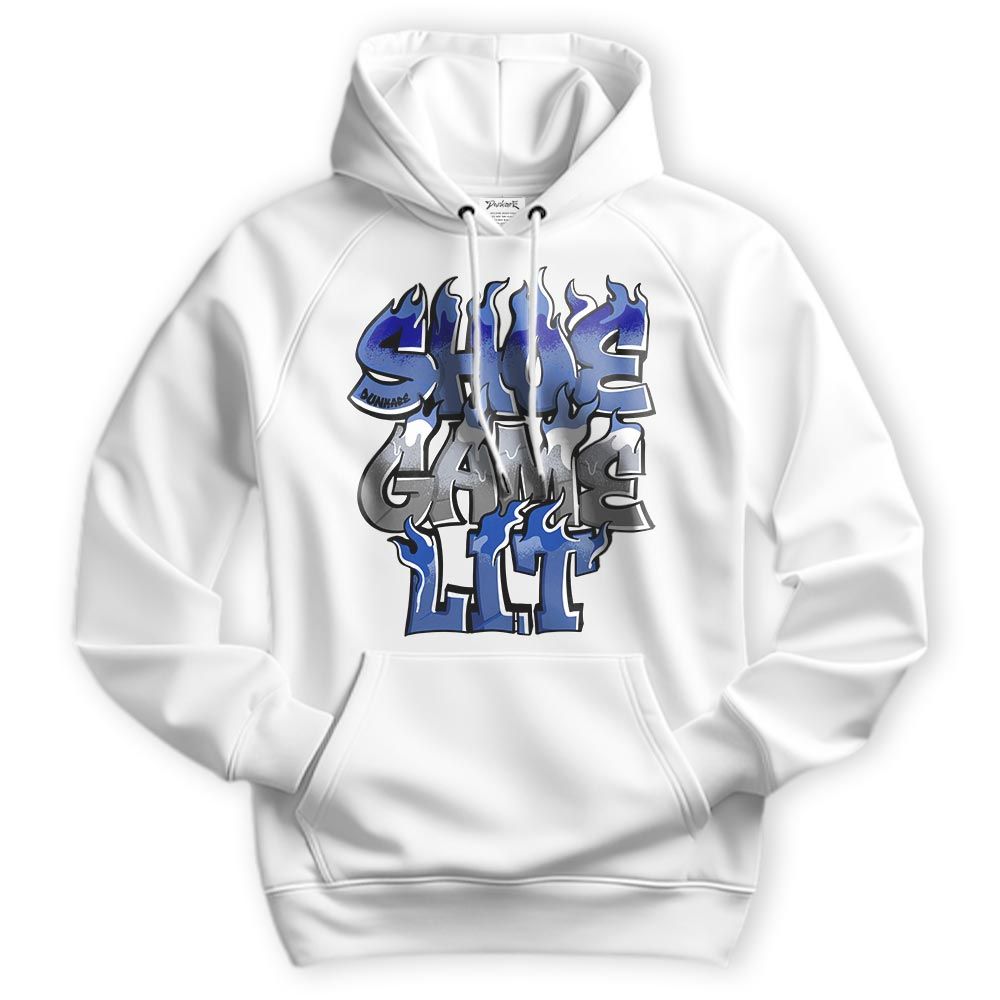 Sweatshirt To Match Air Foamposite One Royal Hoodie - Shoe Game Lit Graphic Hoodie Unisex