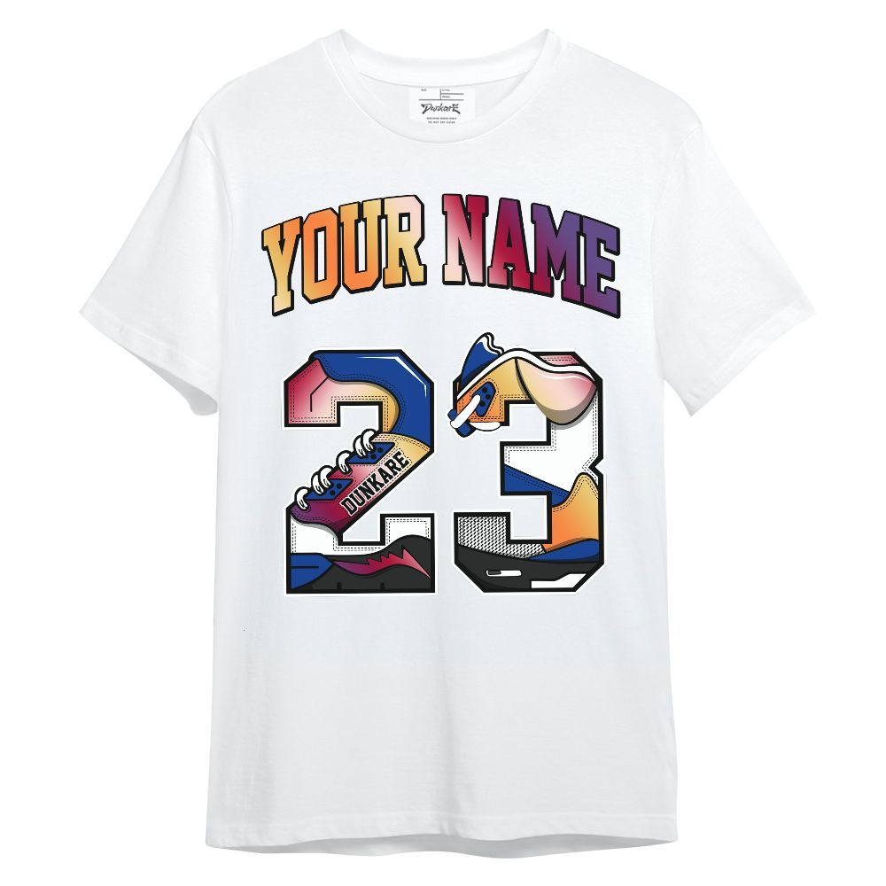 Shirt To Match Air Griffey Max Los Angeles 1s - Custom Name Number 23 5s Unisex Shirt