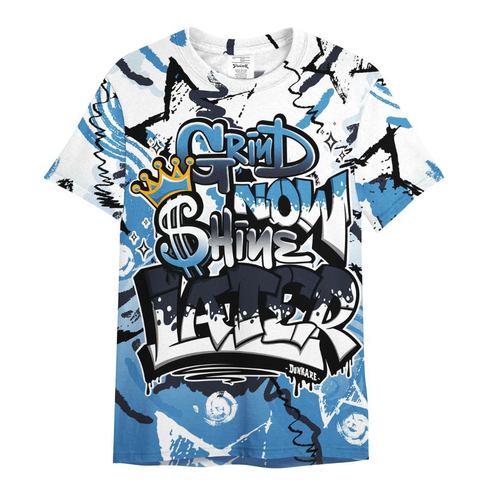 Shirt To Match Low OG Obsidian 1s - Grind Shine Later Drip All Over Print