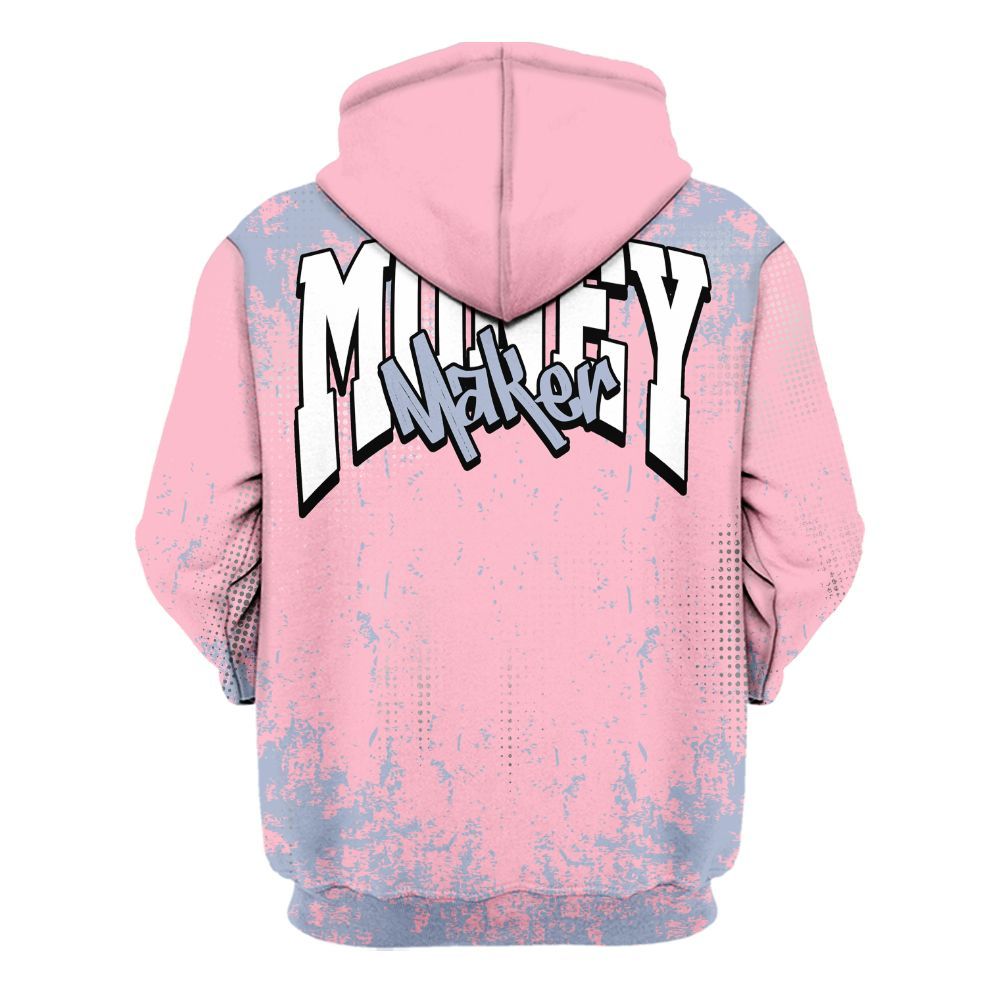 Hoodie To Match Retro 35th Anniversary 5s - Move In Silence Money Street Retro All Over Print