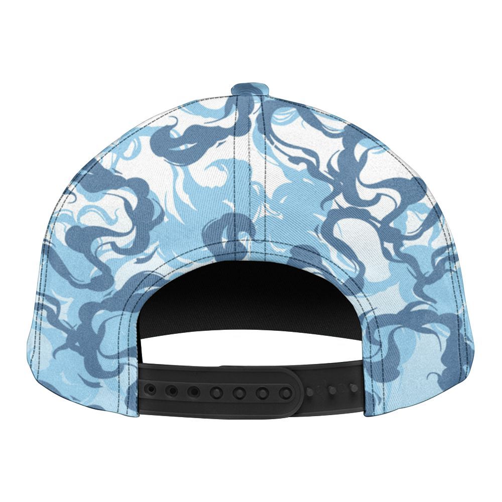 Snapback To Match Legend Blue 11s - Color Smoke Graphic