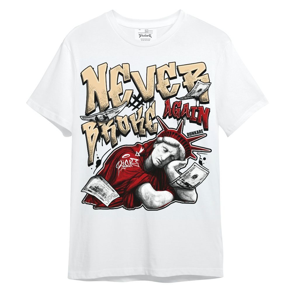 Shirt To Match Dunk Low Strawberry Waffle - Never Broke Again Graffiti Unisex Shirt
