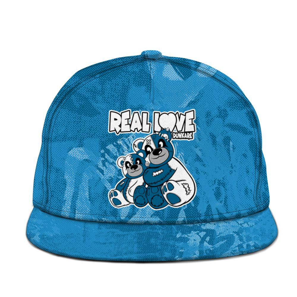 Snapback To Match Powder Blue 9s - Sincere Fondness Bear Graphic