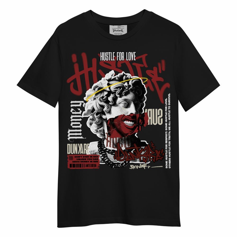 Shirt To Match High 85 Bred 1s - Hustles Streetwear Unisex Shirt