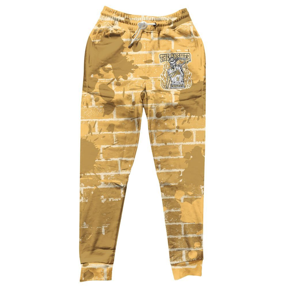Sweatpant To Match Craft Paris 6s - Allen Answer Skeleton Brick All Over Print