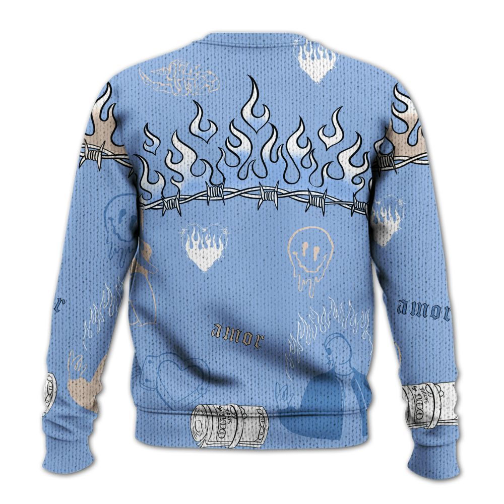 Knitted Sweater To Match Air Max 1 Royal Pulse - Snake Trust No One