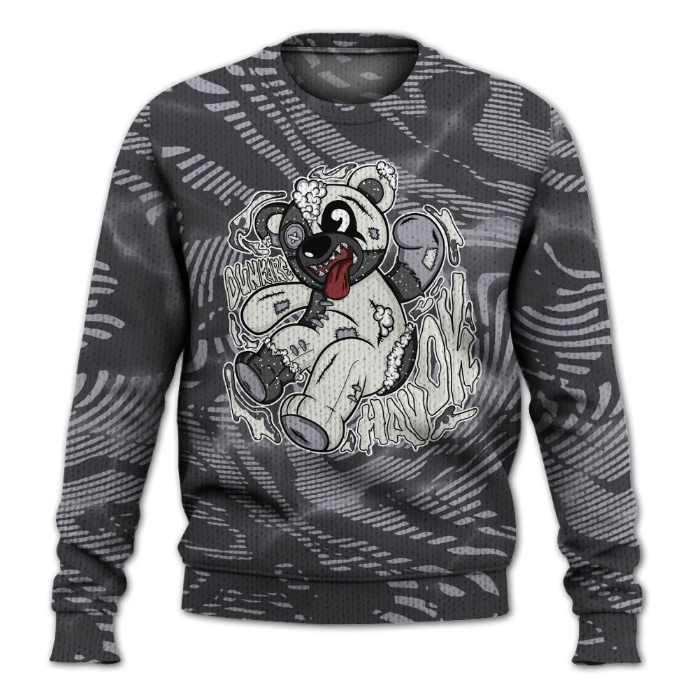 Knitted Sweater To Match Fear 4s - Havok Bear