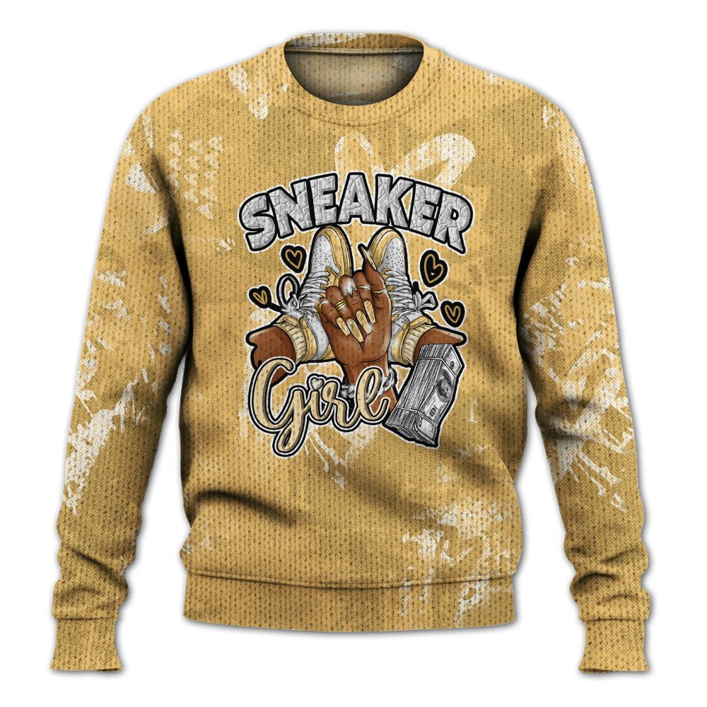 Knitted Sweater To Match Craft Paris 6s - Sneakerz Girlz Heart Grunge