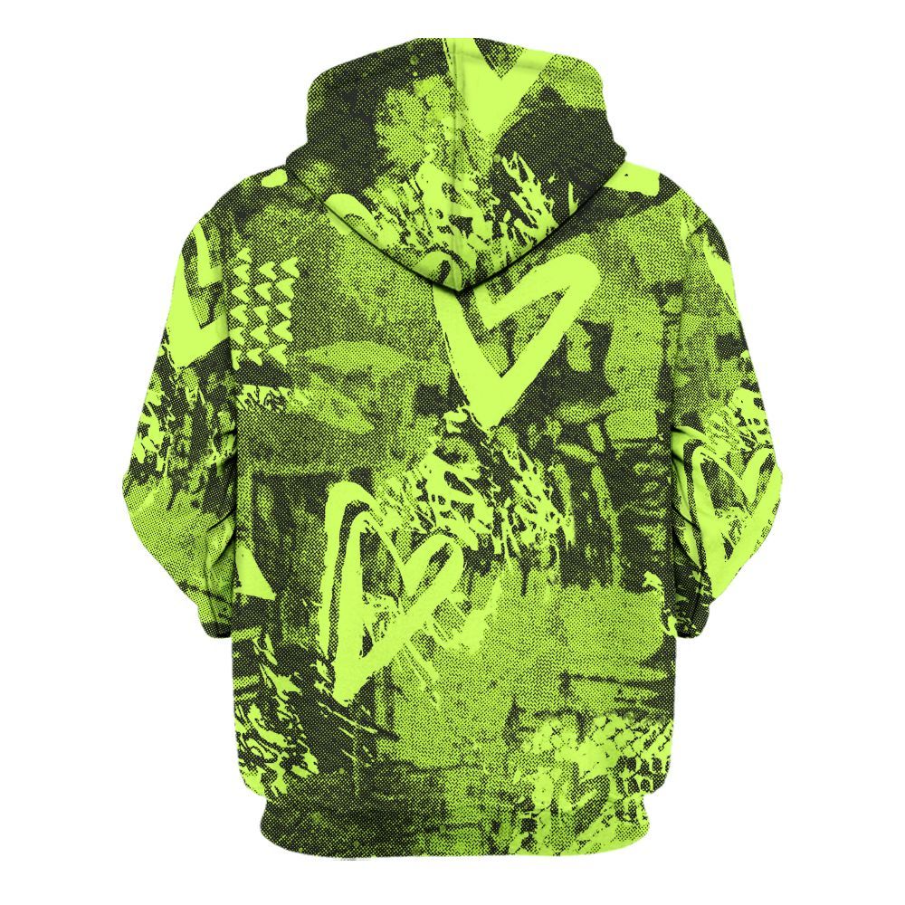 Hoodie To Match Air Force 1 Low Dance Volt - Skull Love All Over Print
