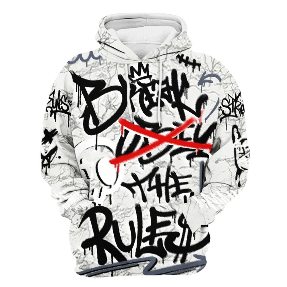 Hoodie To Match Air Foamposite Jin Kazama - Break Rules Streetwear All Over Print