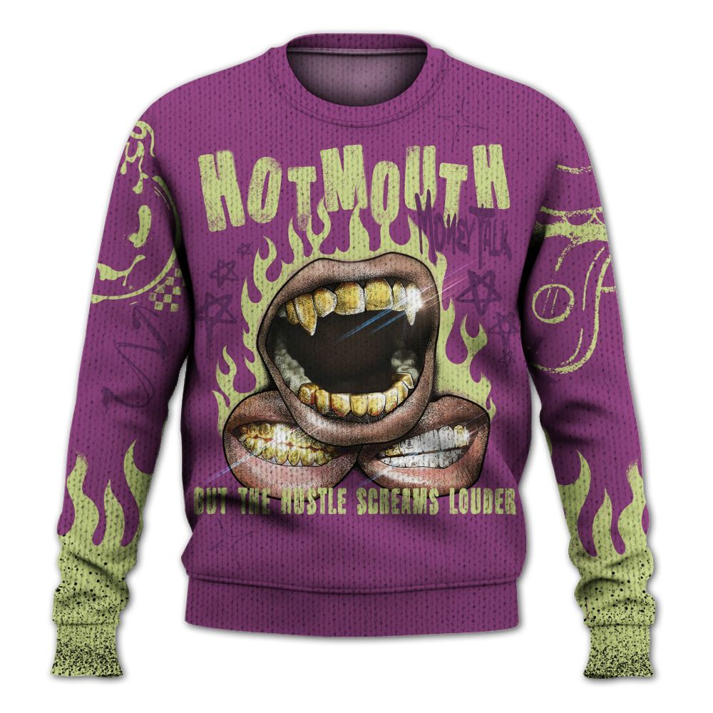Knitted Sweater To Match Ja 2 Staregazer - Mouth Burning Street Style