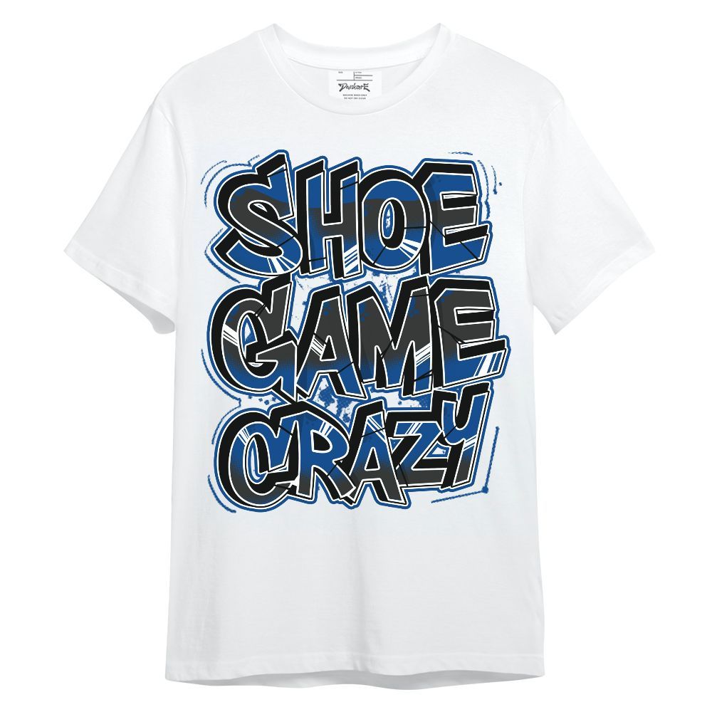 Shirt To Match Low 85 Royal 1s - Shoe Game Crazy Graphic Unisex Shirt