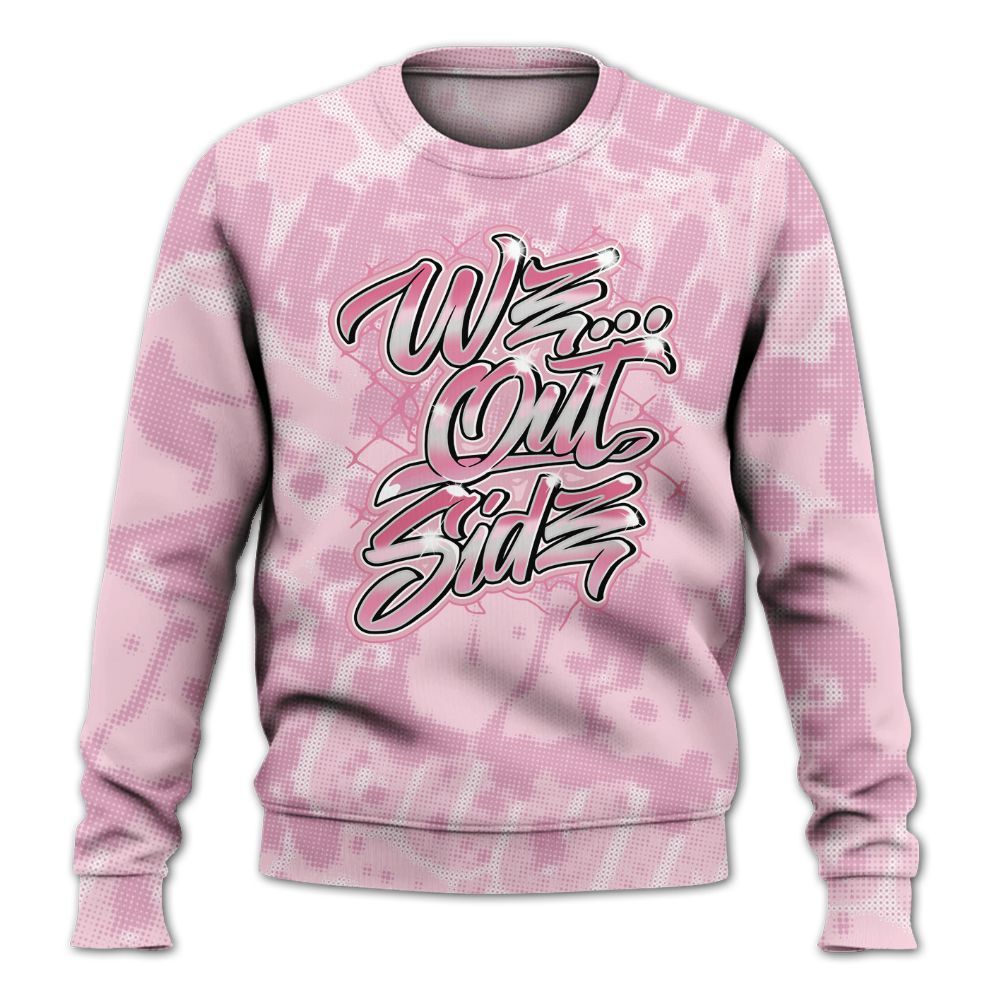 Sweatshirt To Match Orchid 4s - We OutSider Graphic Street All Over Print