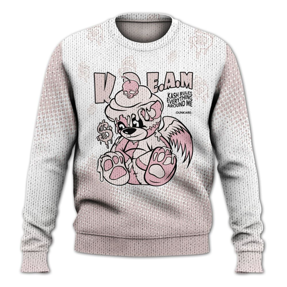 Knitted Sweater To Match Dunk Low KD 17 Aunt Pearl - Loot Bear Unique Drip