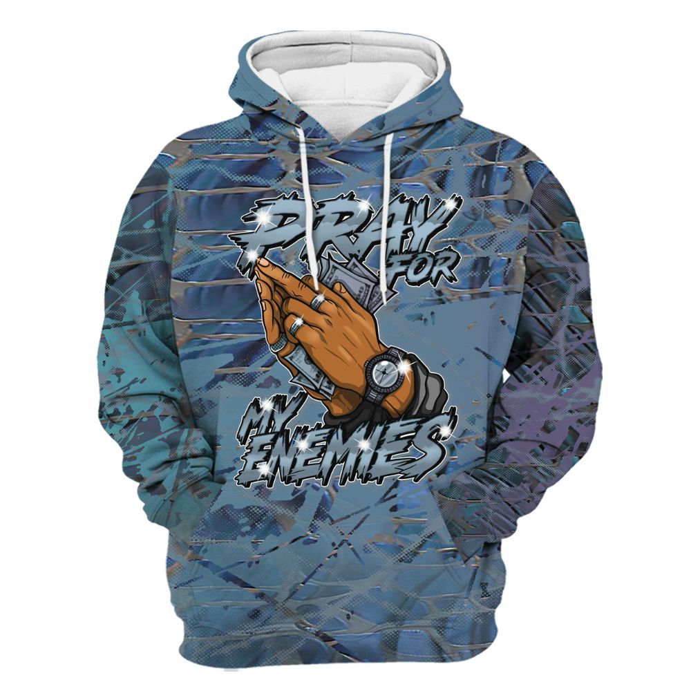 Hoodie To Match Air Foamposite Kazuya Mishima - Prayed For Enemies Graphic All Over Print