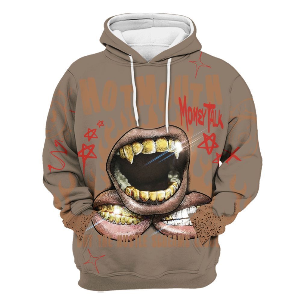 Hoodie To Match Air Max Rocky Distressed - Mouth Burning Street Style All Over Print