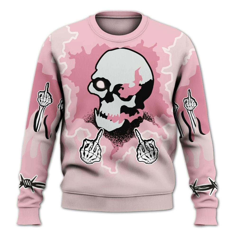 Sweatshirt To Match Dunk Low KD 17 Aunt Pearl - F Around Find Out Graphic Trapped All Over Print