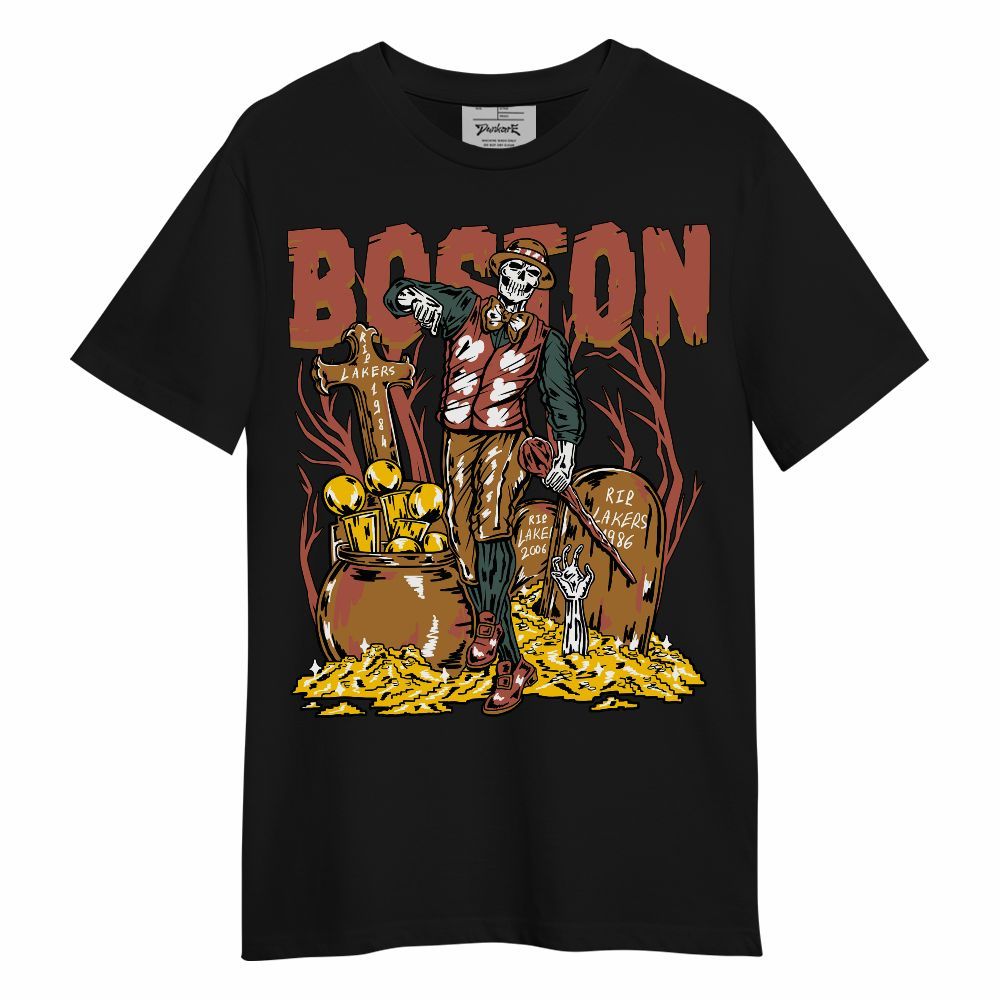 Shirt To Match SB Dunk Low Pro Burnt Sunrise - Goldrush Skeleton Unisex Shirt