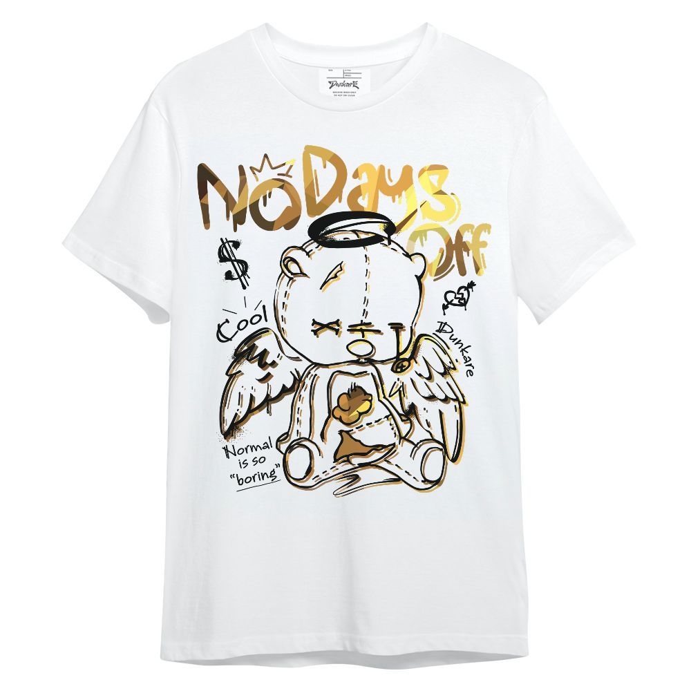 Shirt To Match NET Gold 4s - No Days Off Unisex Shirt