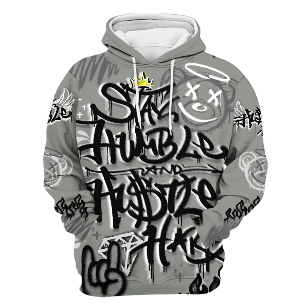 Hoodie To Match Paris Olympics 4s - Humble Drip Streetwear Graffity All Over Print