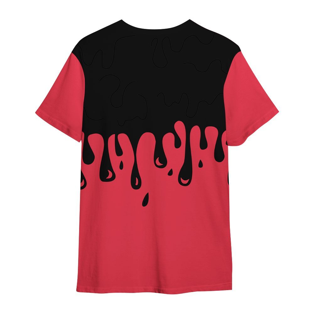 Shirt To Match Black Cement 3s - Snake Trust No One Drip All Over Print