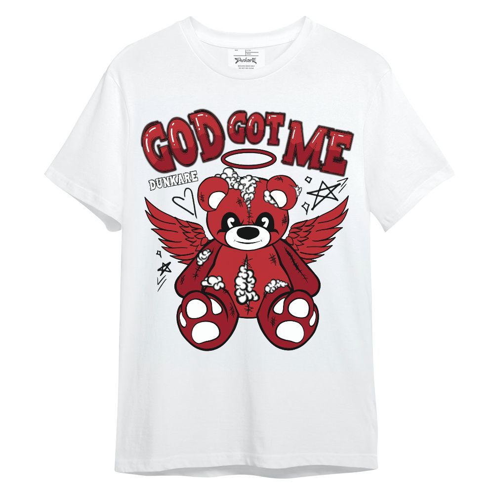 Shirt To Match Retro Cherry 12s - Gods Guides Me Bear Unisex Shirt