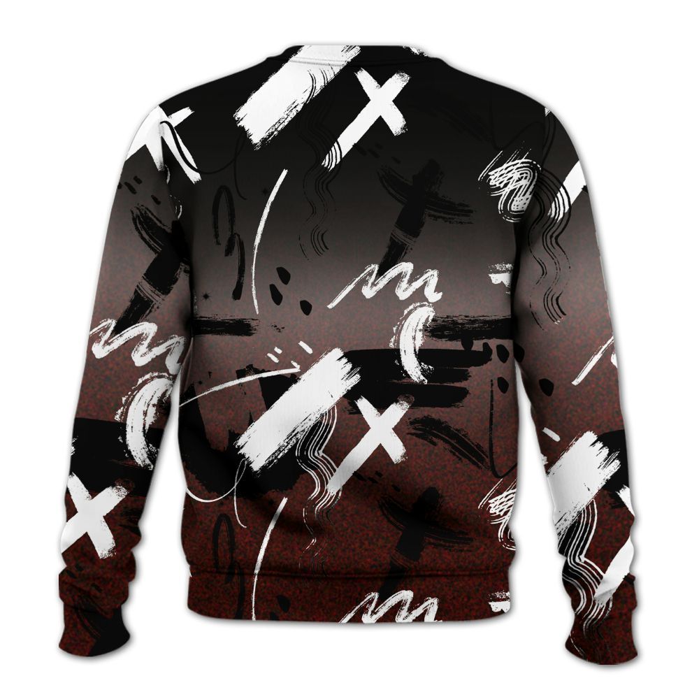 Sweatshirt To Match Air Force 1 Low Halloween Skull 2024 - Money Hustle Grind Pray All Over Print