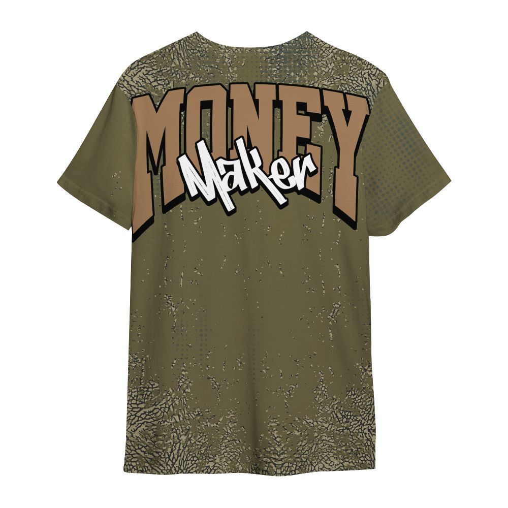 Shirt To Match Retro Family Affair 3s - Move In Silence Money Street Retro All Over Print