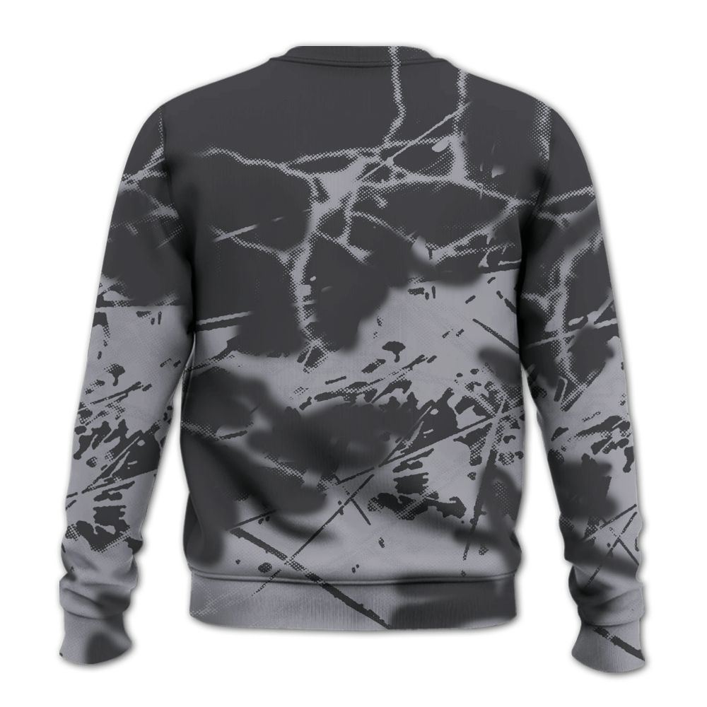 Sweatshirt To Match Fear 4s - Self Make Skeleton Profound All Over Print