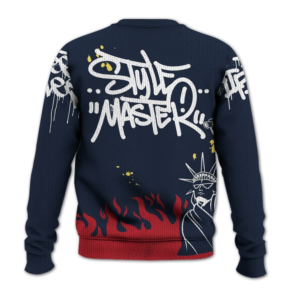 Knitted Sweater To Match Dunk Low COJP What The 2024 - Graphic Fck Around Find Out