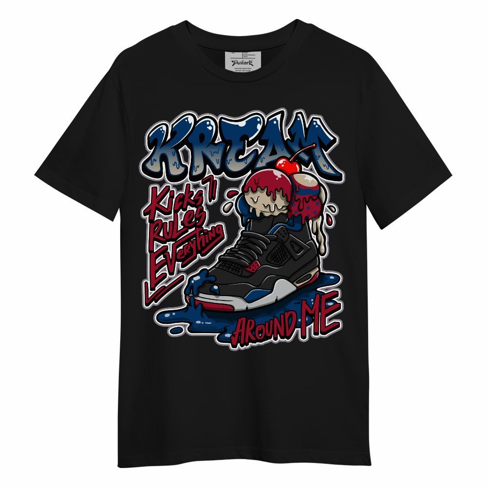 Shirt To Match Rare Air 4s - Kream Kicks Rule Everything Graphic