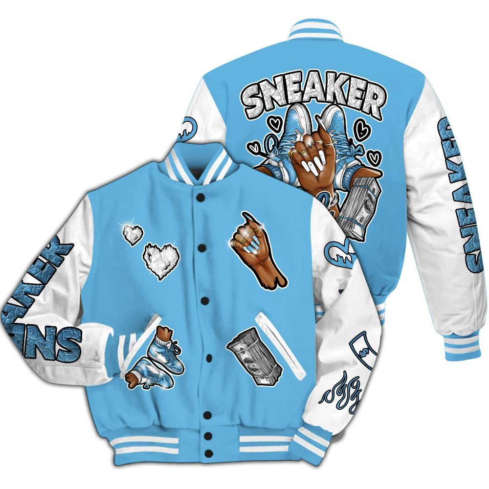Varsity Jacket To Match Melo 12s - Sneakerz Girlz All Over Print