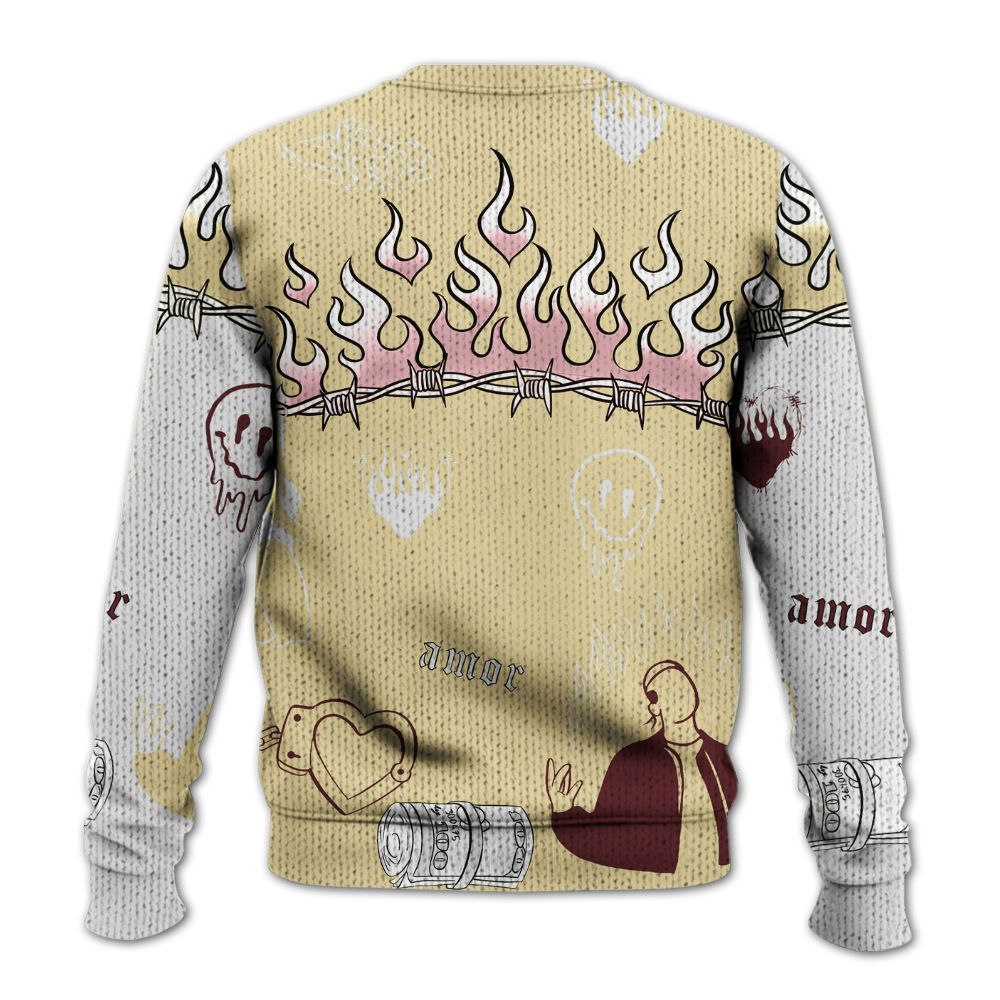 Knitted Sweater To Match Women Phantom 12s - Snake Trust No One