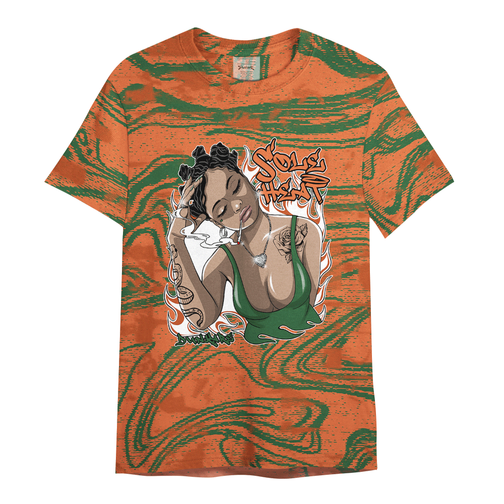 Shirt To Match Low Miami 5s - Sole Heat Unique Blurry Graphic Shirt Unisex