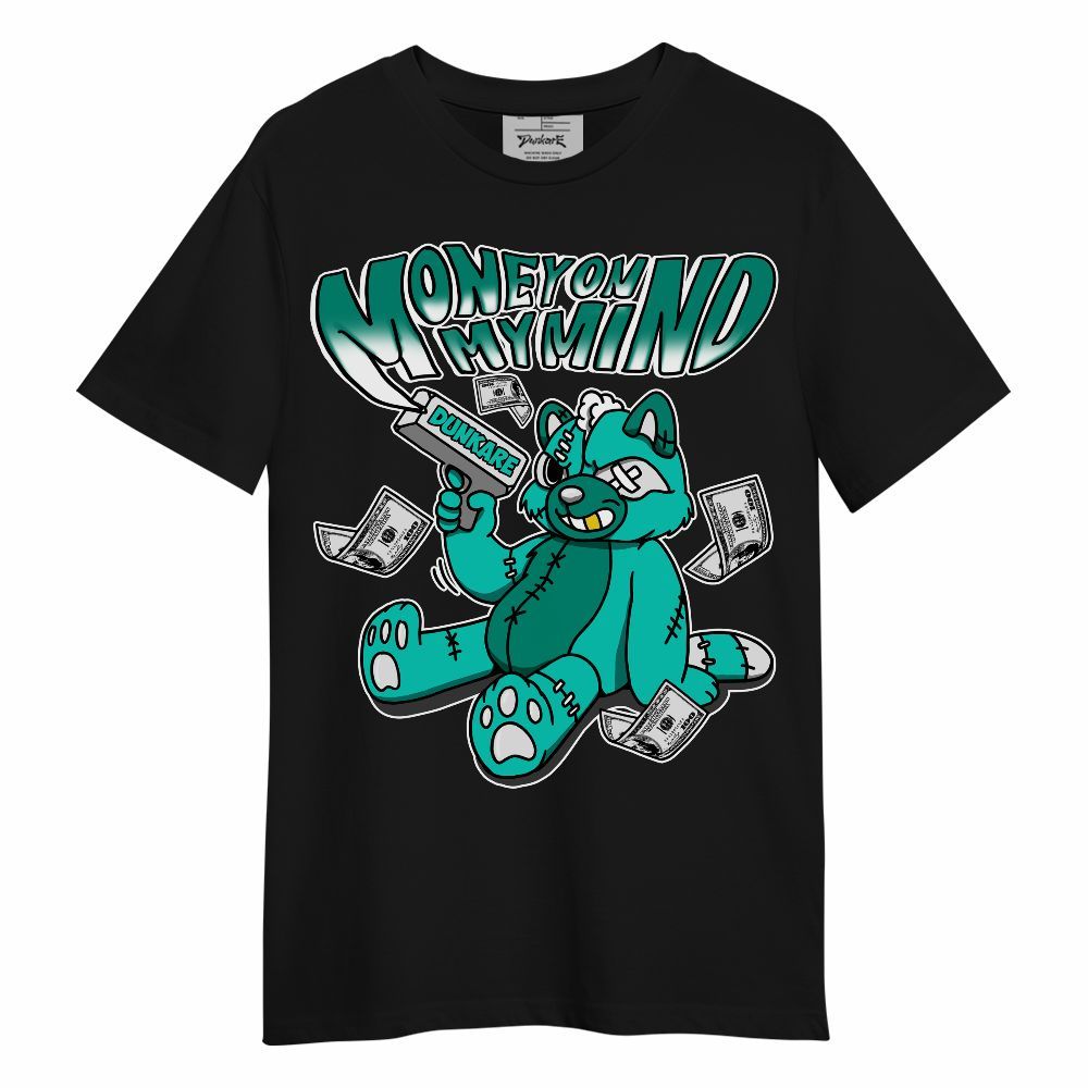 Shirt To Match Dunk Low Clear Jade - Money On My Mind Raccoon Unisex Shirt