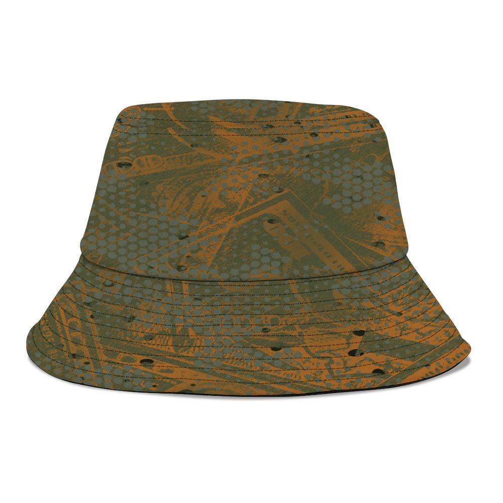 Bucket Hat To Match Olive 5s - From Rags To Riches Graphic