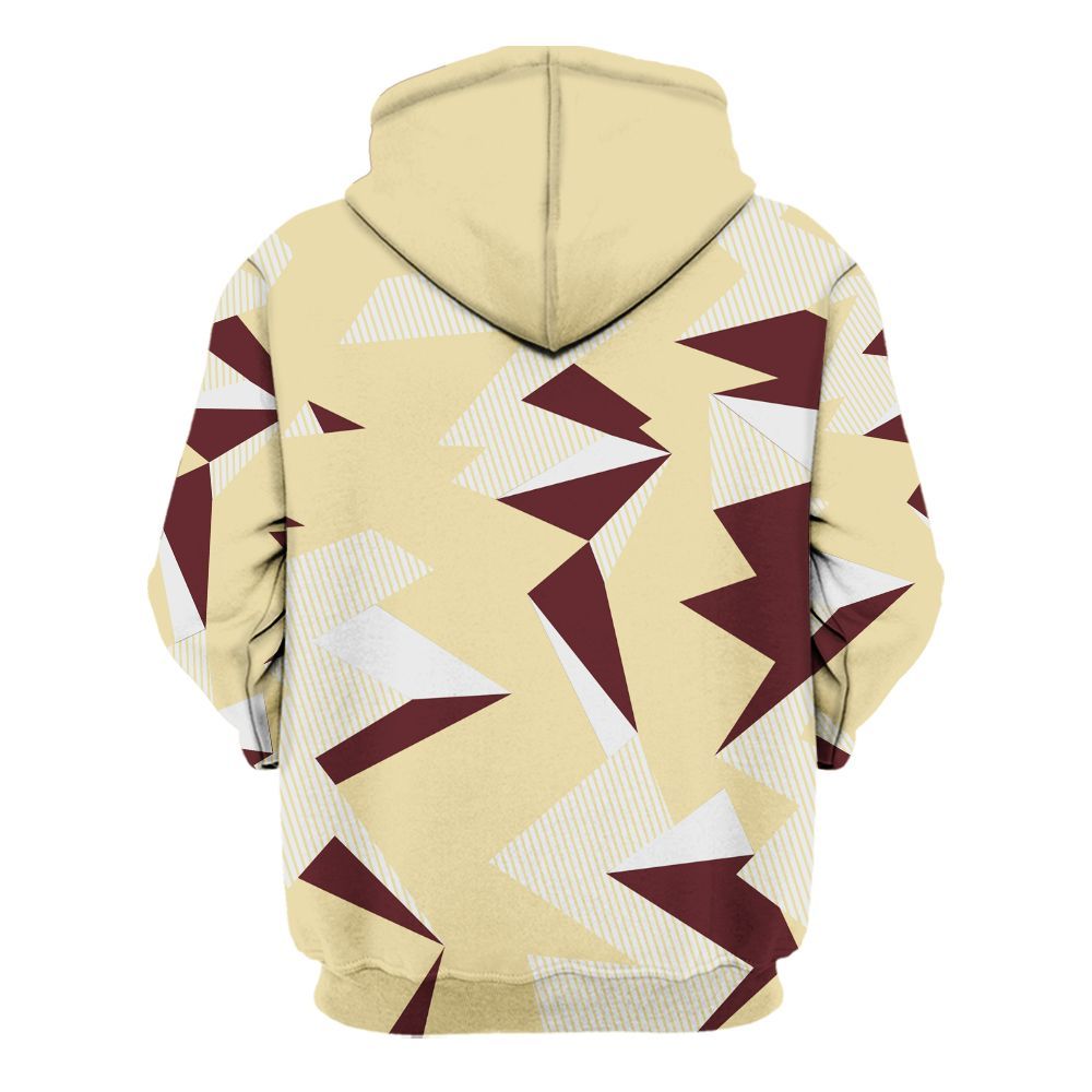 Hoodie To Match Women Phantom 12s - Geometric Camouflage Pattern All Over Print