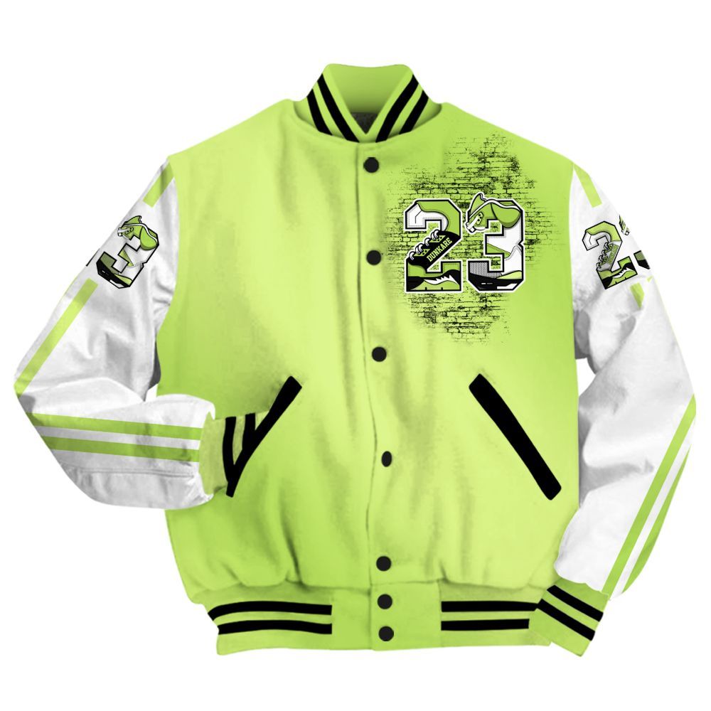 Varsity Jacket To Match Air Max SNDR Volt - Custom Name Number 23 5s All Over Print