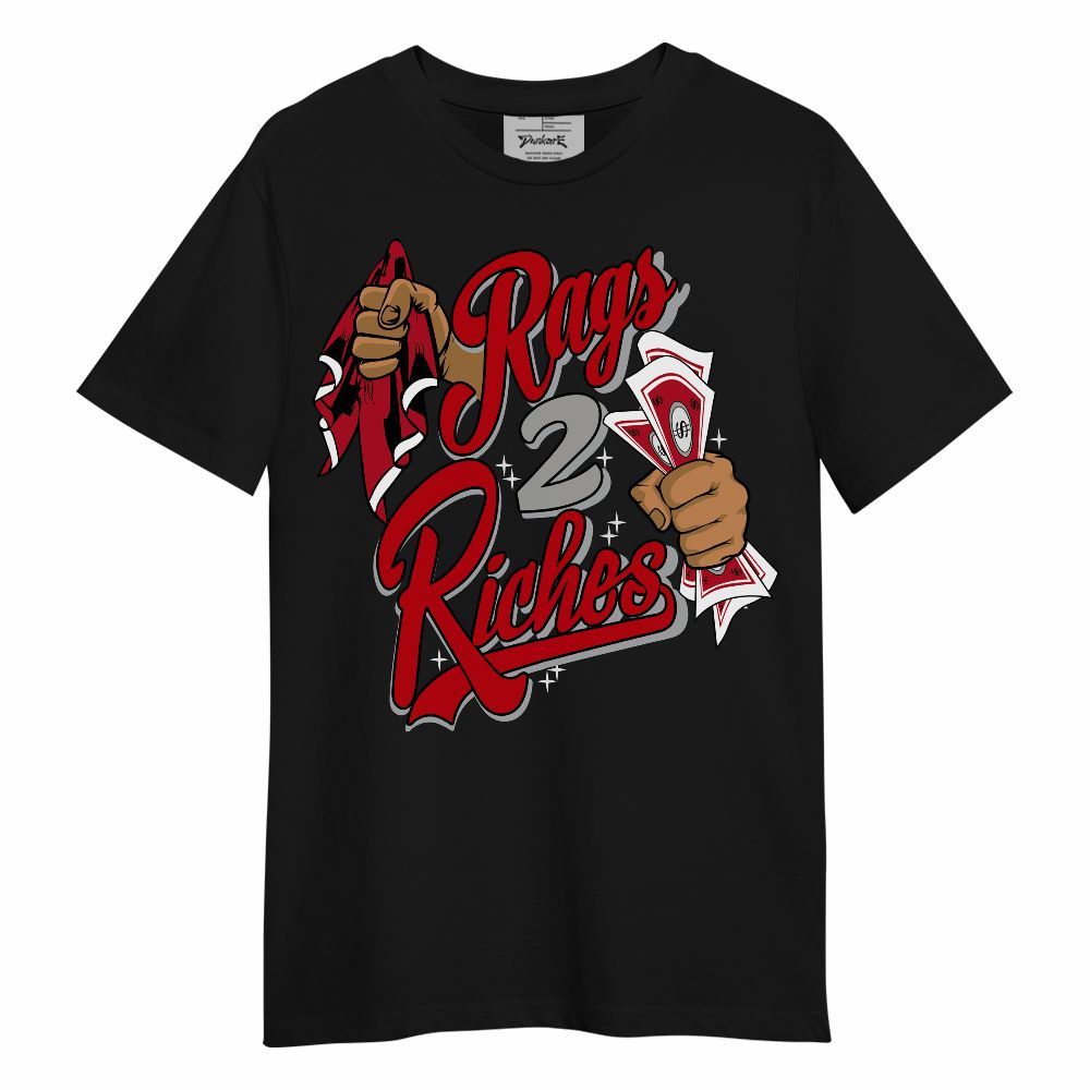 Shirt To Match Air Griffey Max Gray Reds 1s - Rag 2 Riches Unisex Shirt