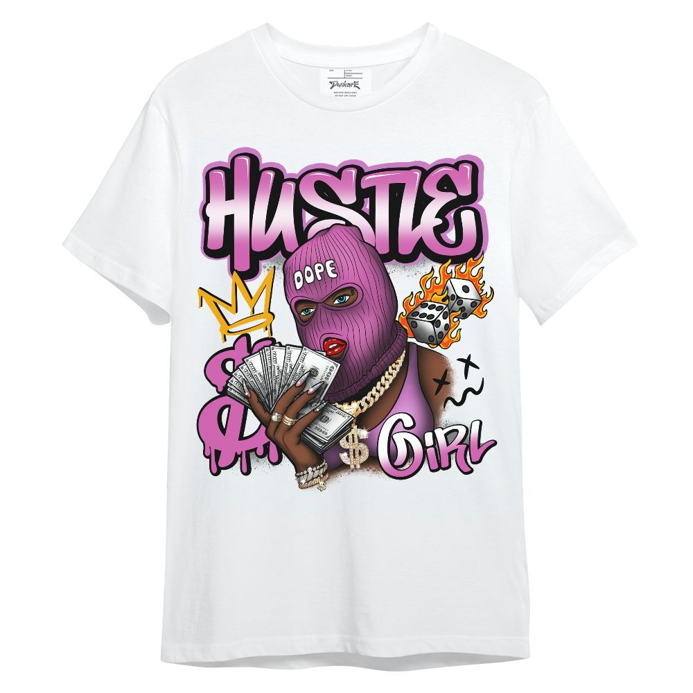 Shirt To Match Hyper Violet 4s - Money Hustles Girl Streetwear Unisex Shirt