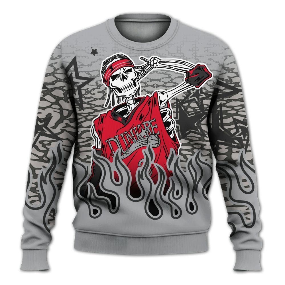 Sweatshirt To Match Black Cement 3s - Allen Answer Unique Fire Custom Name All Over Print